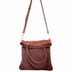 NWOT! Genuine leather and suede👜